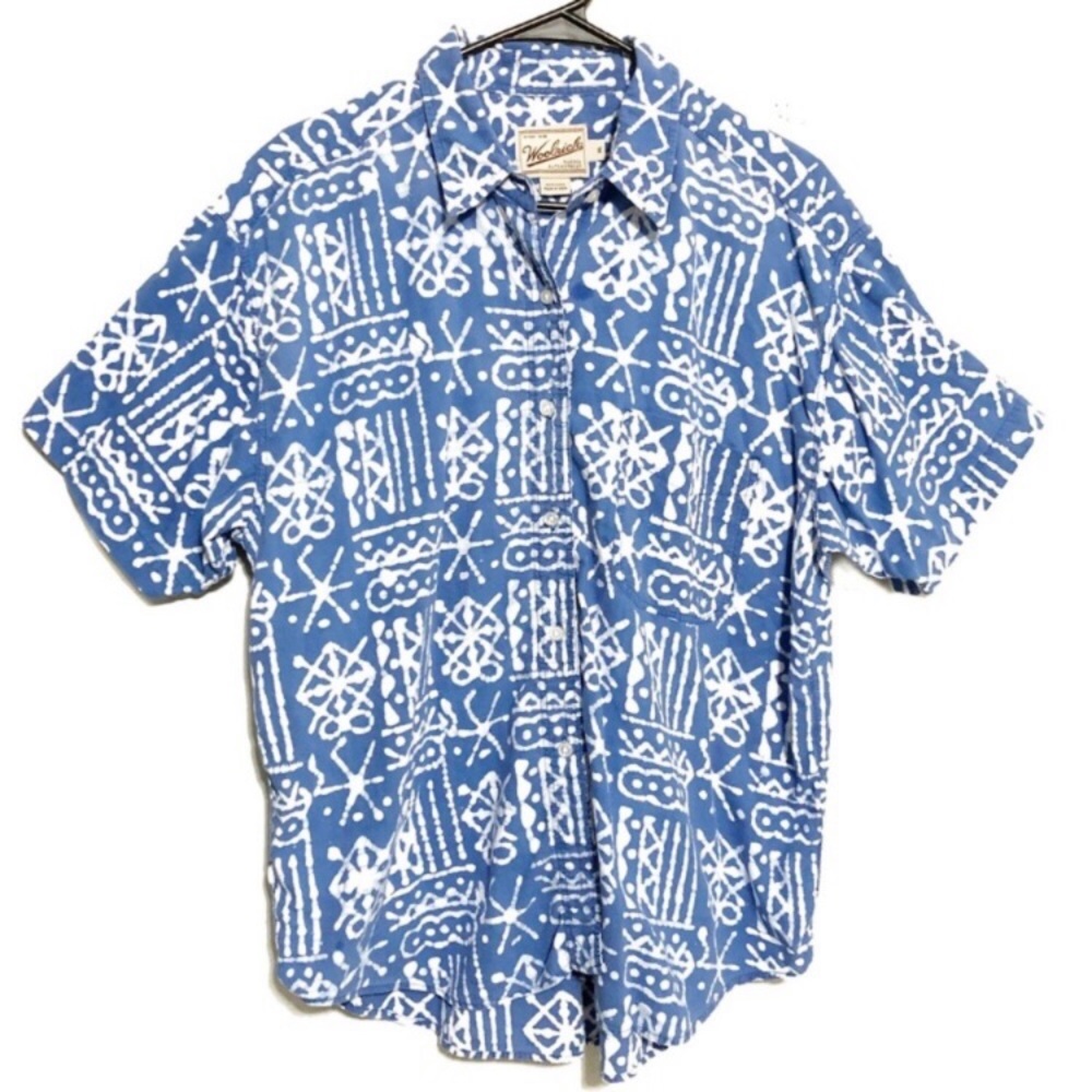 Woolrich Button Down Hawaiian Shirt